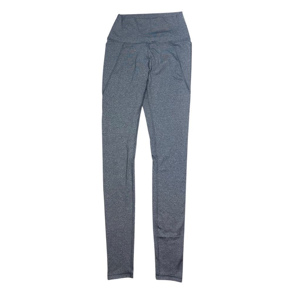 Amalli Talli Grey Pocket Leggings Mid-Rise Stretch Athletic Pant Small Tall Long